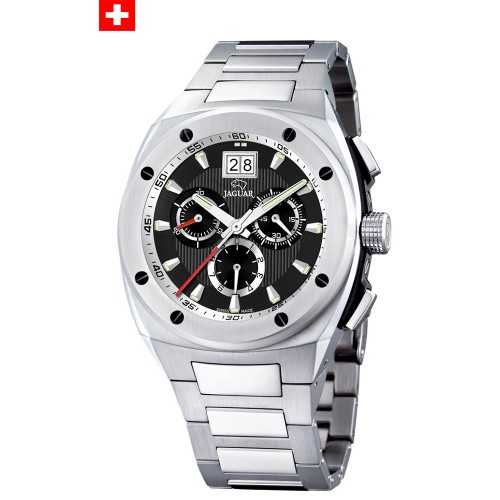 JAGUAR Silver Stainless Steel Chronograph J621/4